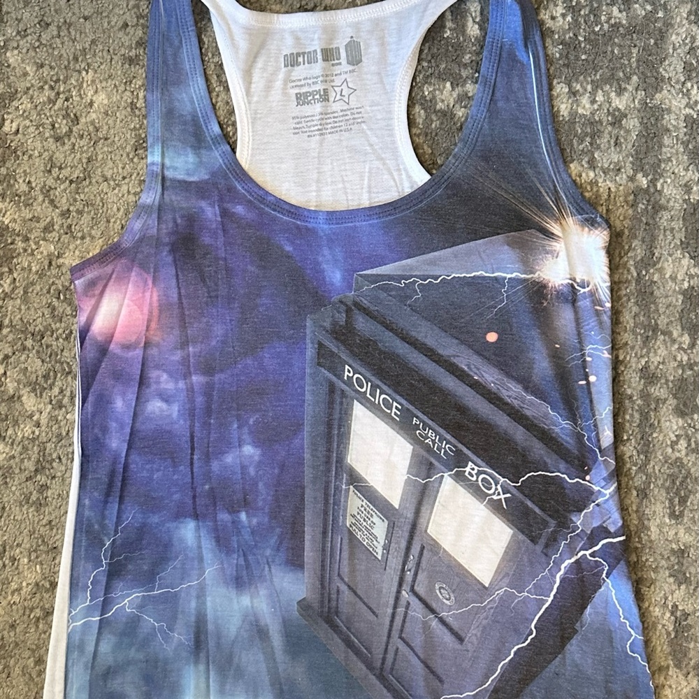 Doctor Who Tank Top